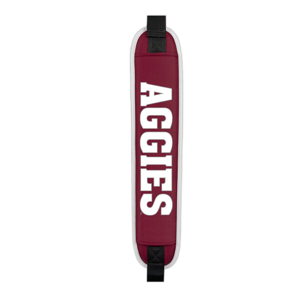 Texas A&M Aggies Clubhouse Cooler Cart Bag - shoulder-pad detail