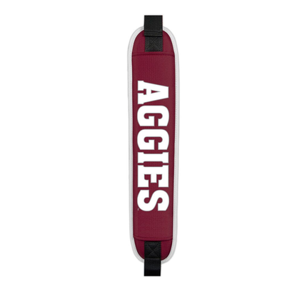Texas A&M Aggies Clubhouse Cooler Cart Bag - shoulder-pad detail