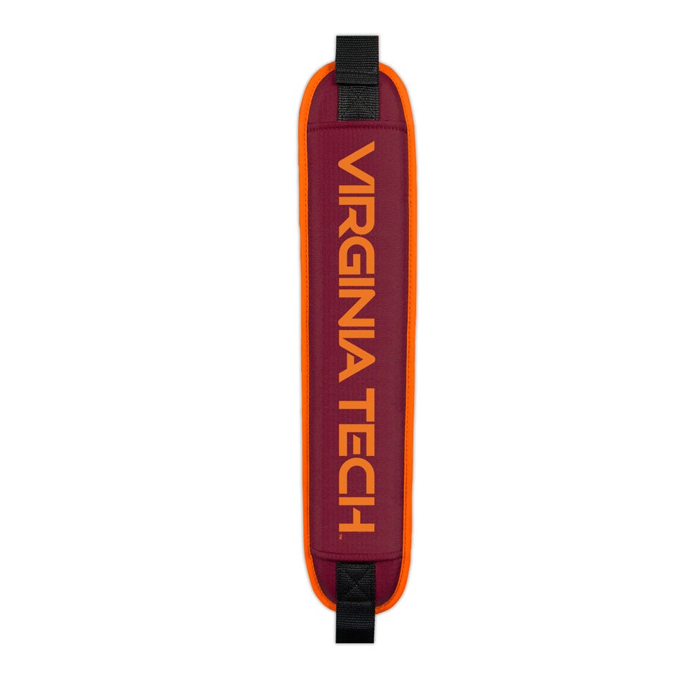 Virginia Tech Hokies Clubhouse Cooler Cart Bag - shoulder-pad detail