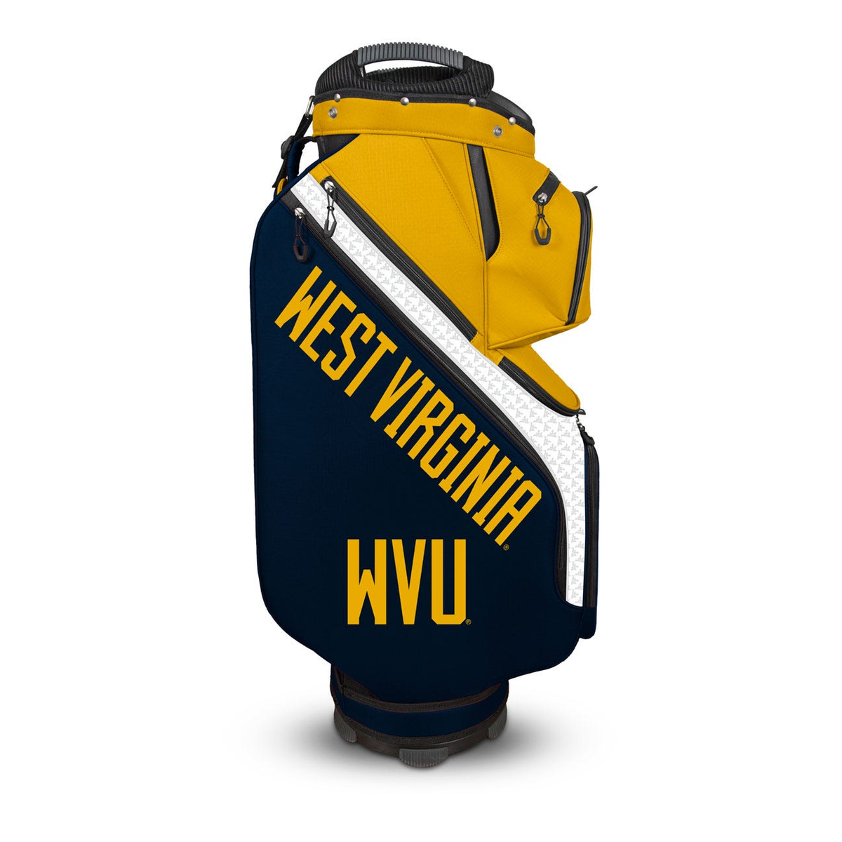 West Virginia Mountaineers Clubhouse Cooler Cart Bag - opposite-side view