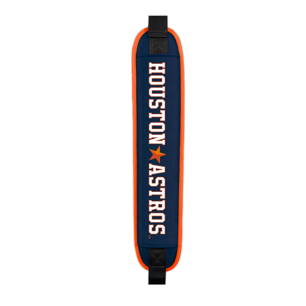 Houston Astros Clubhouse Cooler Cart Bag - padded shoulder strap detail