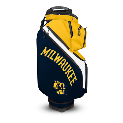 Milwaukee Brewers Clubhouse Cooler Cart Bag - opposite side view