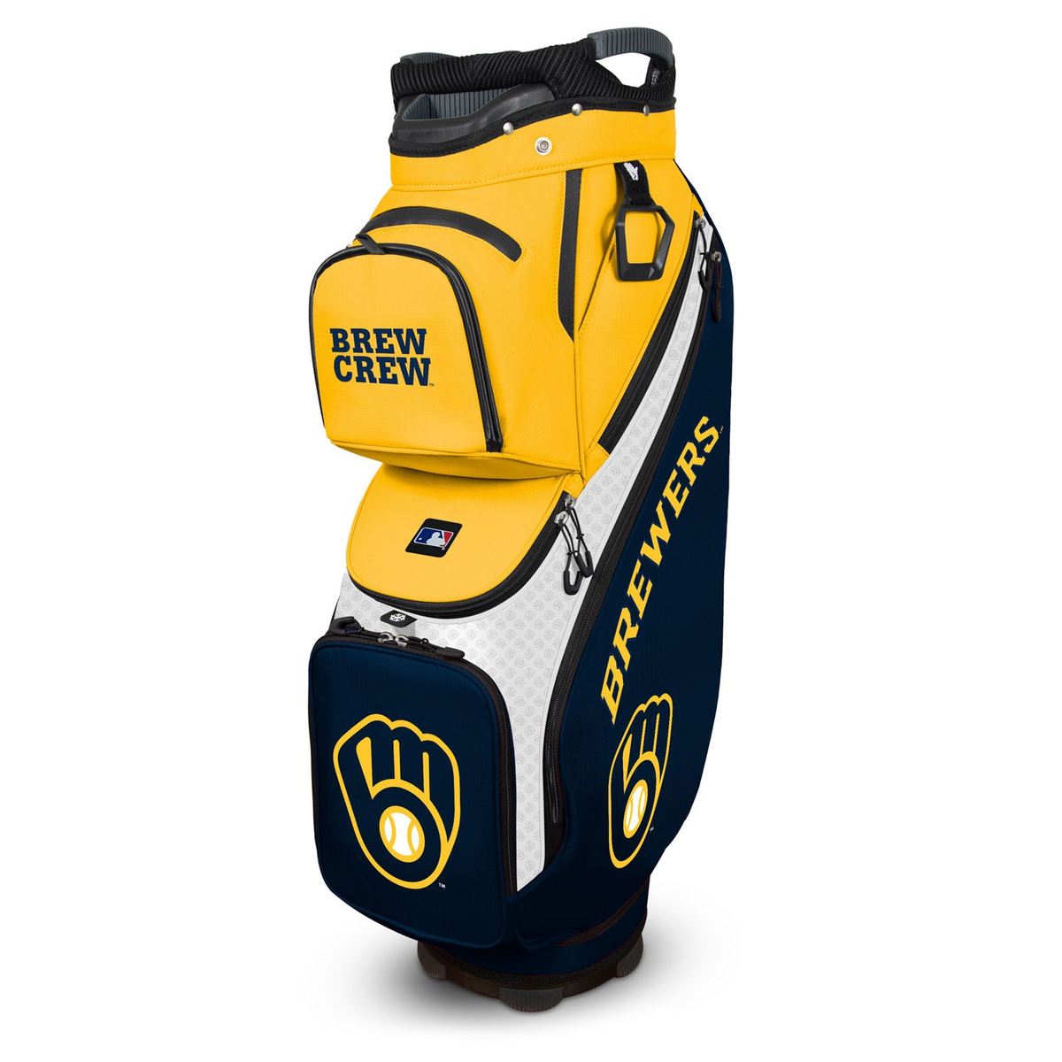 Milwaukee Brewers Clubhouse Cooler Cart Bag - single bag view