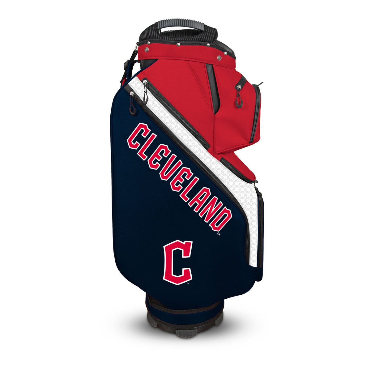 Cleveland Guardians Clubhouse Cooler Cart Bag - opposite side view
