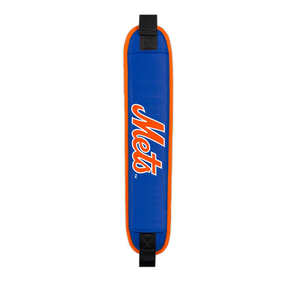 New York Mets Clubhouse Cooler Cart Bag - padded shoulder strap detail