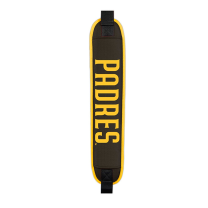 San Diego Padres Clubhouse Cooler Cart Bag - padded shoulder strap detail