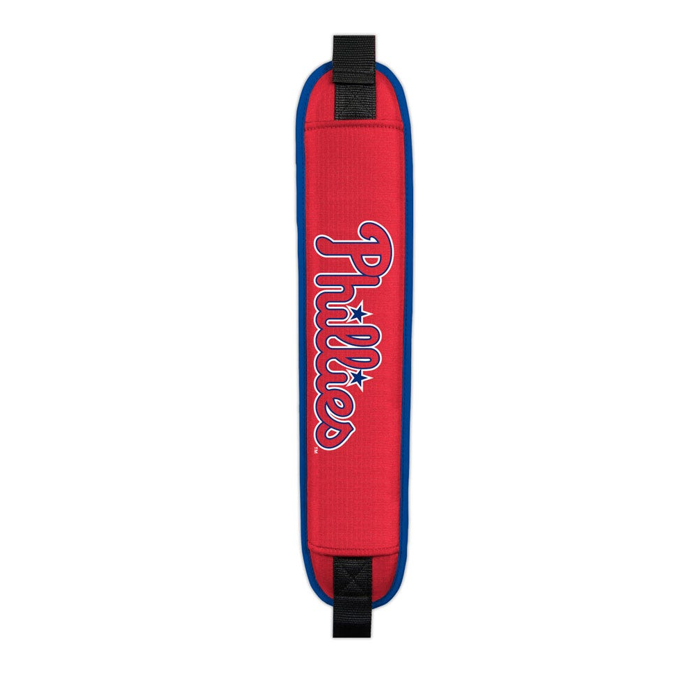 Philadelphia Phillies Clubhouse Cooler Cart Bag - padded shoulder strap detail