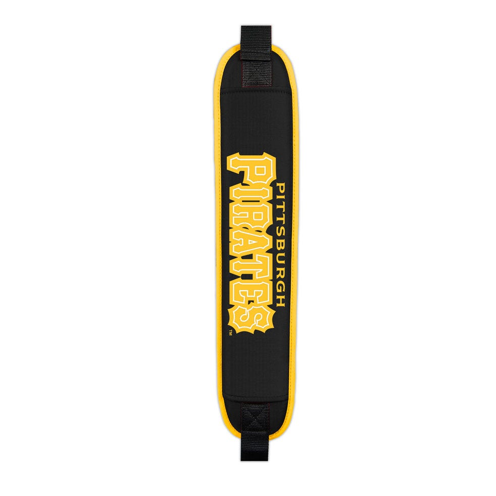 Pittsburgh Pirates Clubhouse Cooler Cart Bag - padded shoulder strap detail