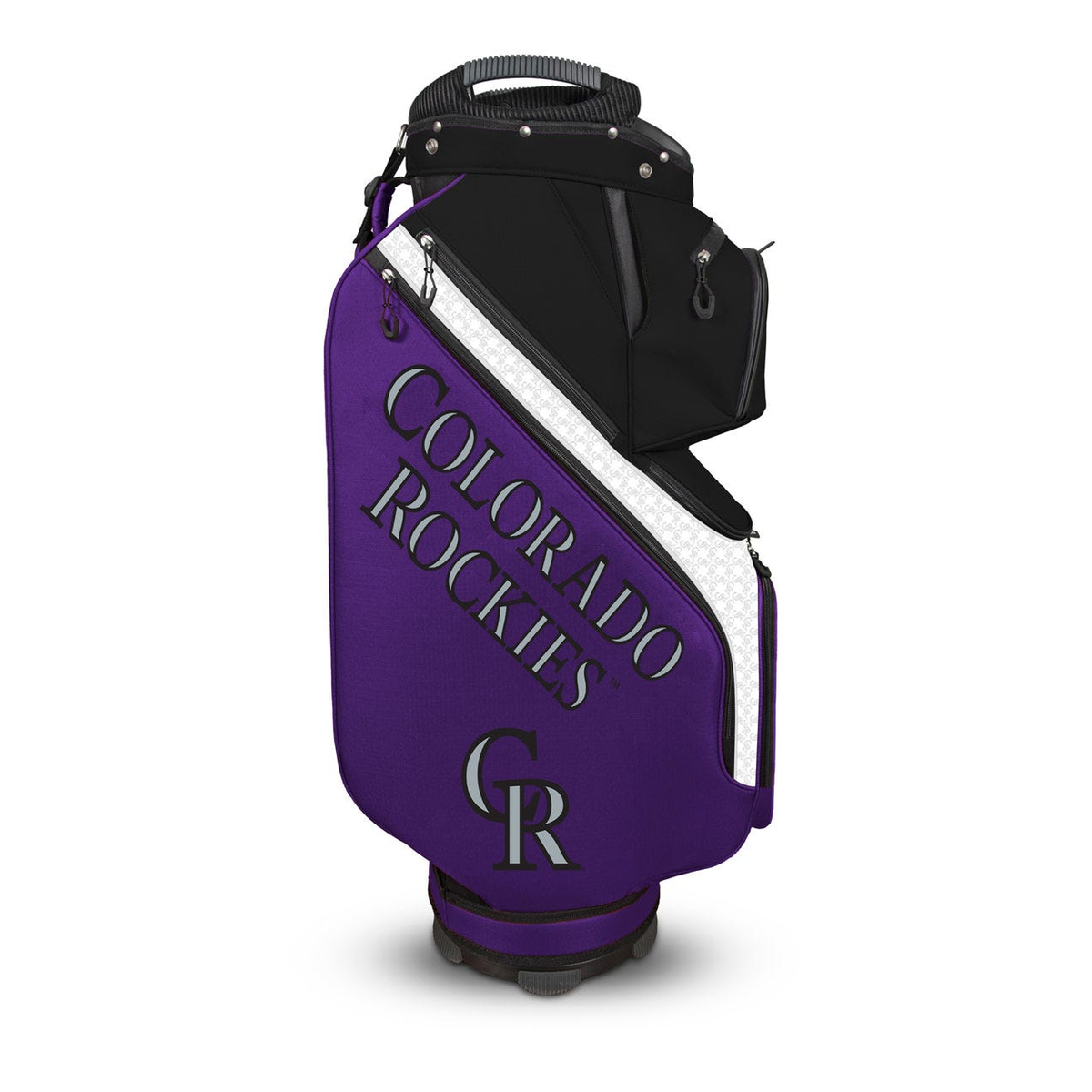 Colorado Rockies Clubhouse Cooler Cart Bag - opposite side view