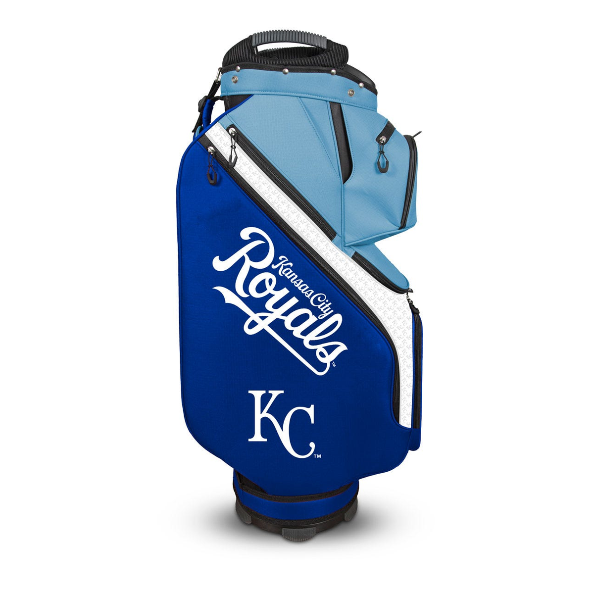 Kansas City Royals Clubhouse Cooler Cart Bag - opposite side view