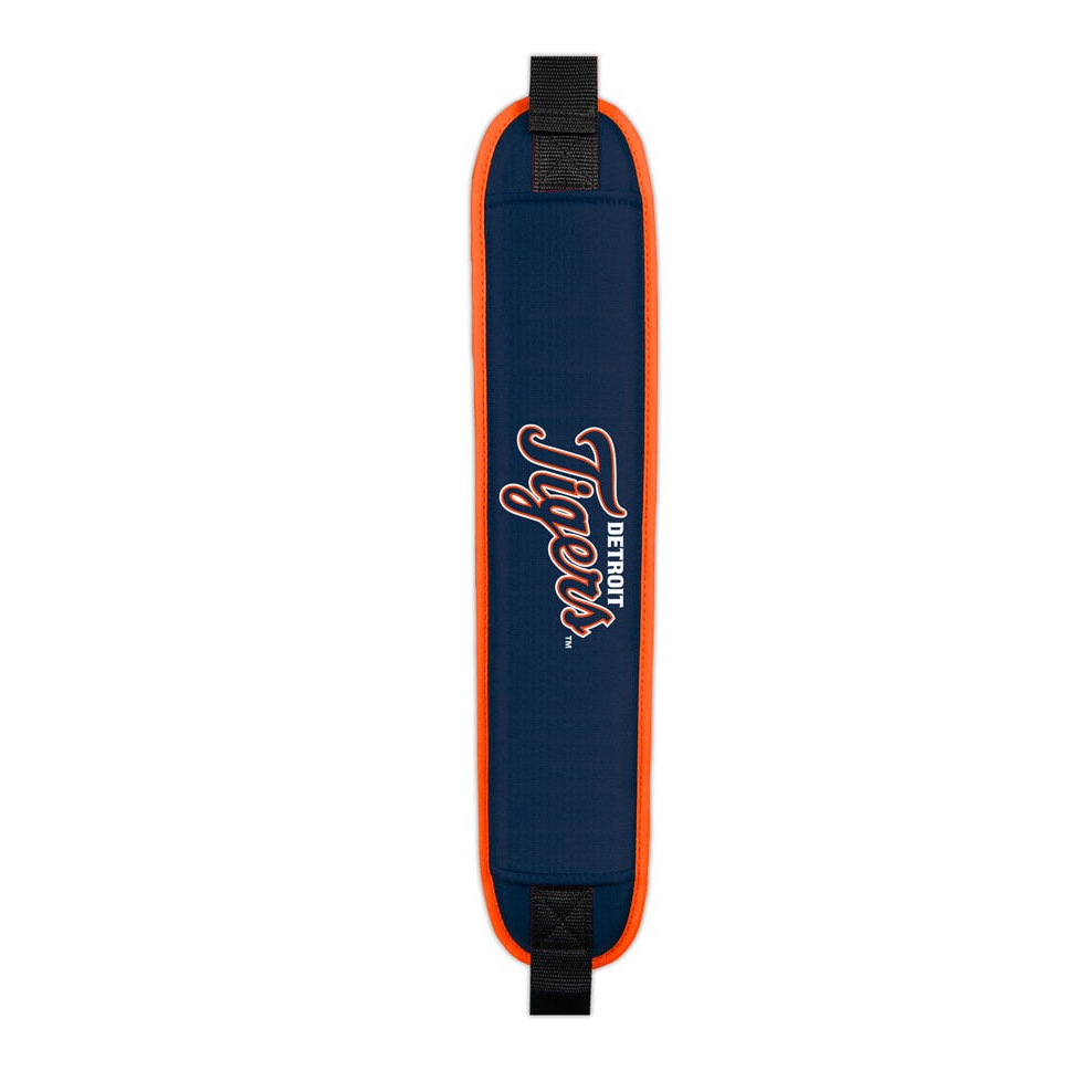 Detroit Tigers Clubhouse Cooler Cart Bag - padded shoulder strap detail
