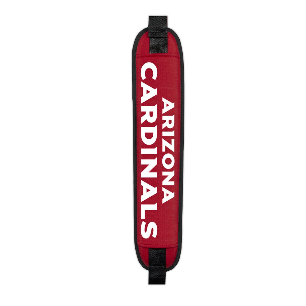 Arizona Cardinals Clubhouse Cooler Cart Bag - padded shoulder strap detail