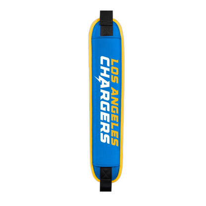 Los Angeles Chargers Clubhouse Cooler Cart Bag - padded shoulder strap detail