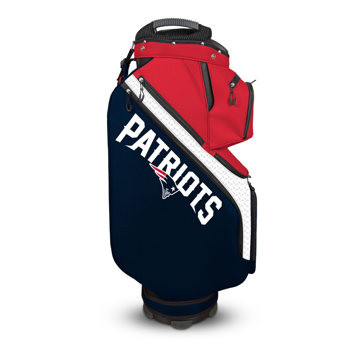 New England Patriots Clubhouse Cooler Cart Bag - opposite side view