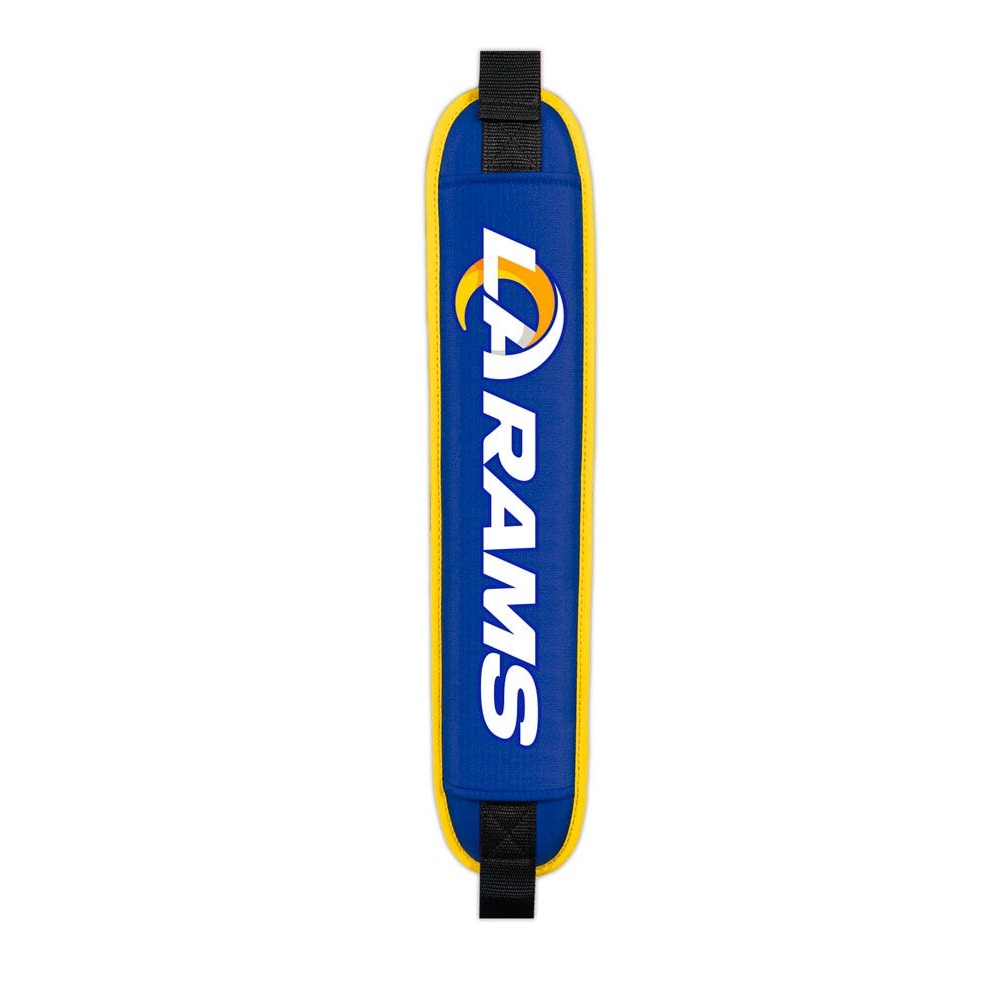 Los Angeles Rams Clubhouse Cooler Cart Bag - padded shoulder strap detail