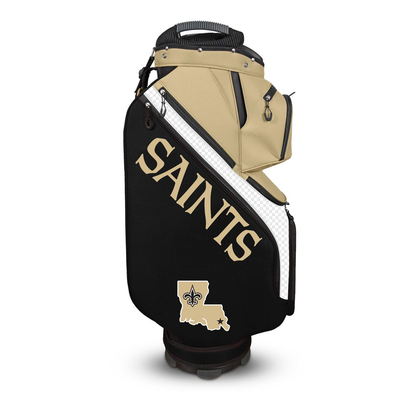 New Orleans Saints Clubhouse Cooler Cart Bag - opposite side view