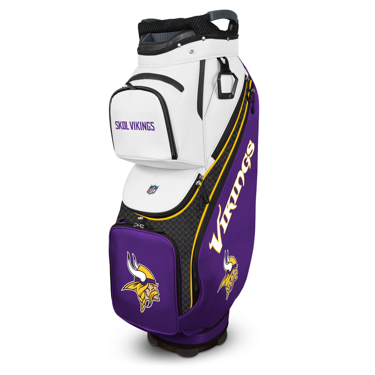 Minnesota Vikings Clubhouse Cooler Cart Bag - single bag view