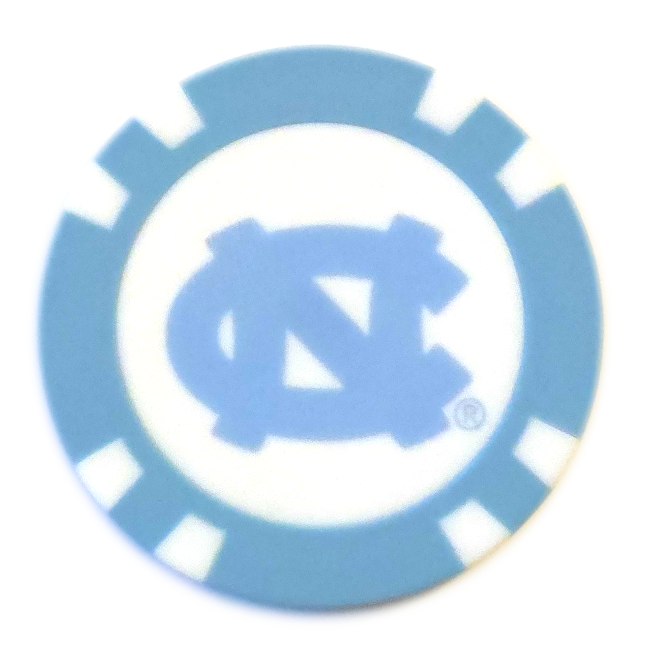 Officially Licensed North Carolina Tar Heels Poker Chip Ball Marker