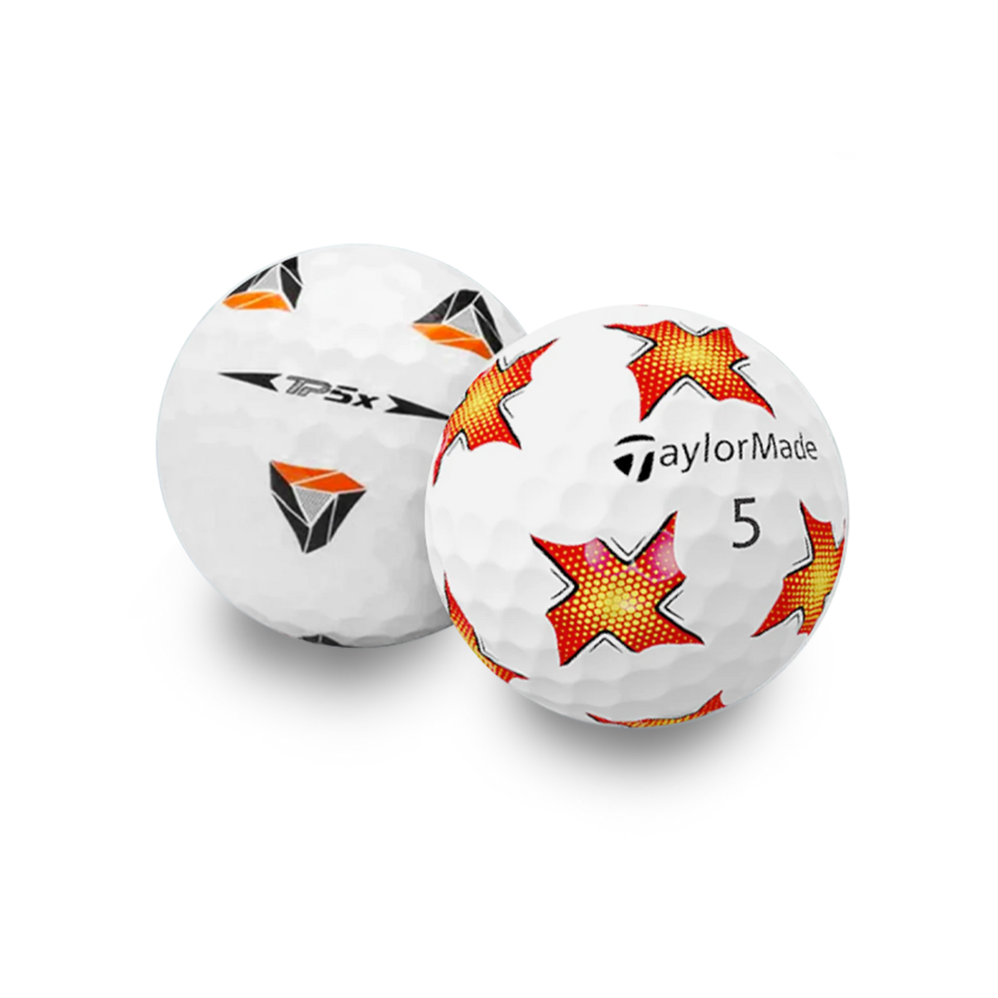 Used TaylorMade TP5 PIX Mix Golf Balls