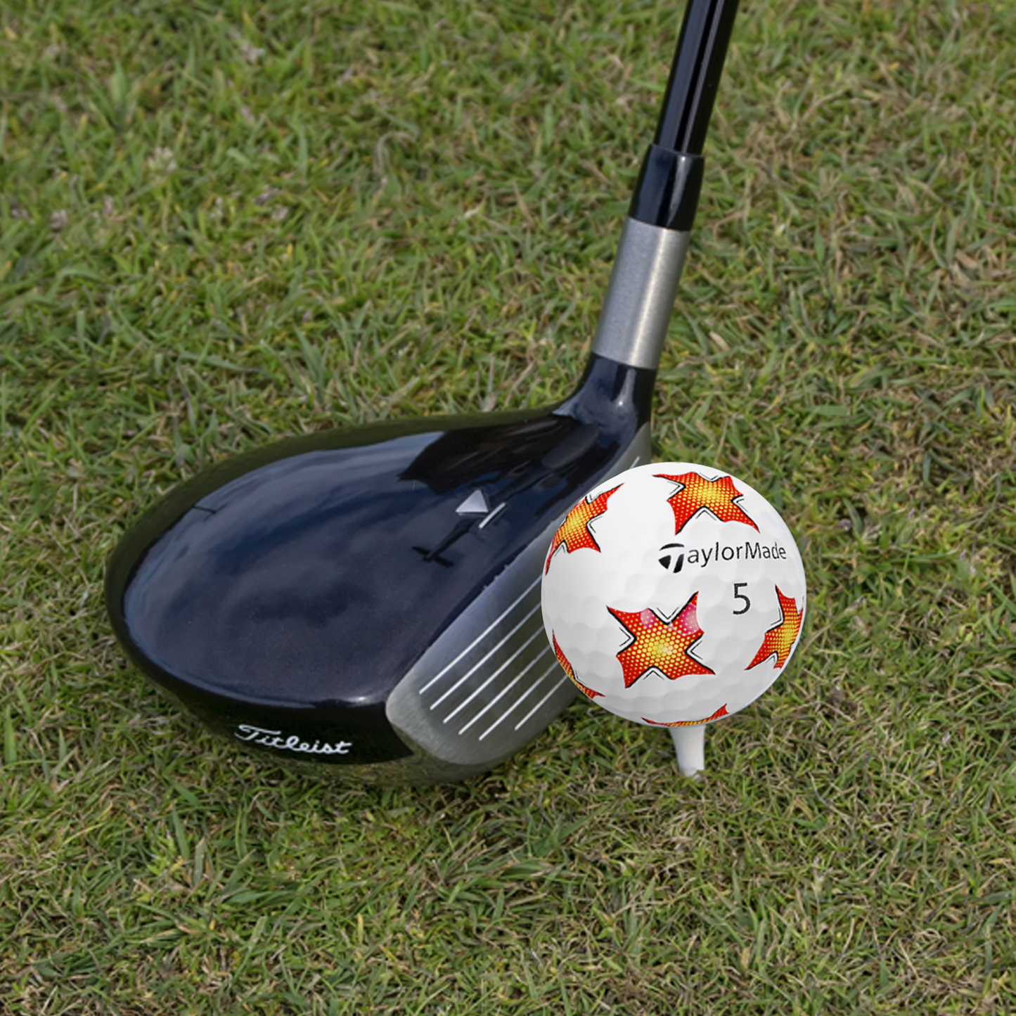 Used TaylorMade TP5 PIX Mix Golf Balls