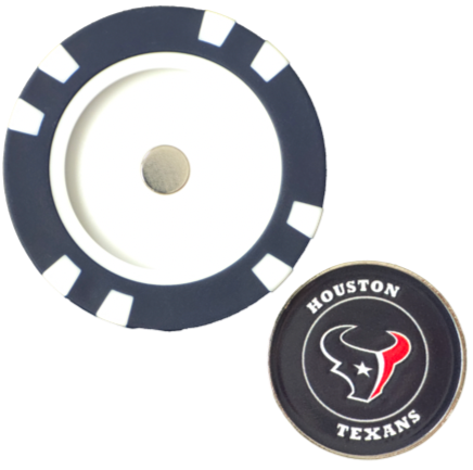 Officially Licensed Houston Texans Poker Chip Ball Marker