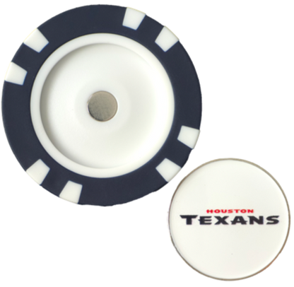 Officially Licensed Houston Texans Poker Chip Ball Marker