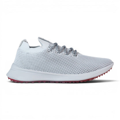 Tomo Alpha men's golf shoes in Oxygen White, side profile