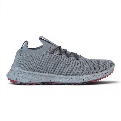 Tomo Alpha women's golf shoes in Zinc Grey, side profile