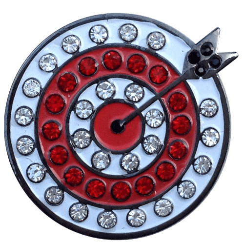 Archery Target Crystal Ball Marker & Hat Clip - product detail 3