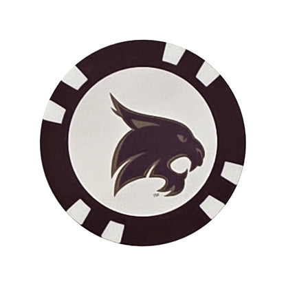 Texas State Bobcats Golf Chip Ball Marker