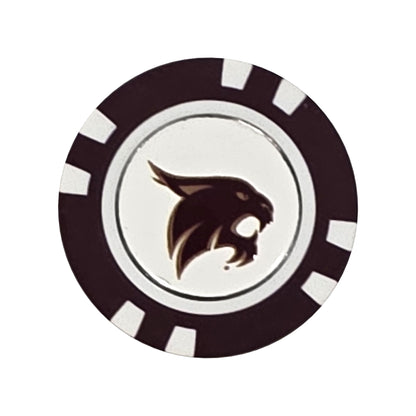 Texas State Bobcats Golf Chip Ball Marker