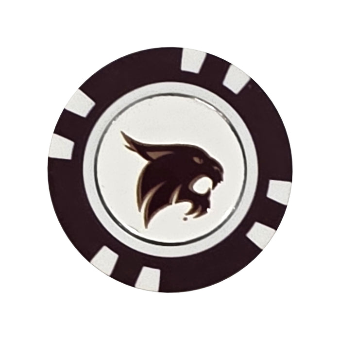 Texas State Bobcats Golf Chip Ball Marker
