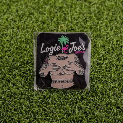 Titties & Tattoos Ball Marker