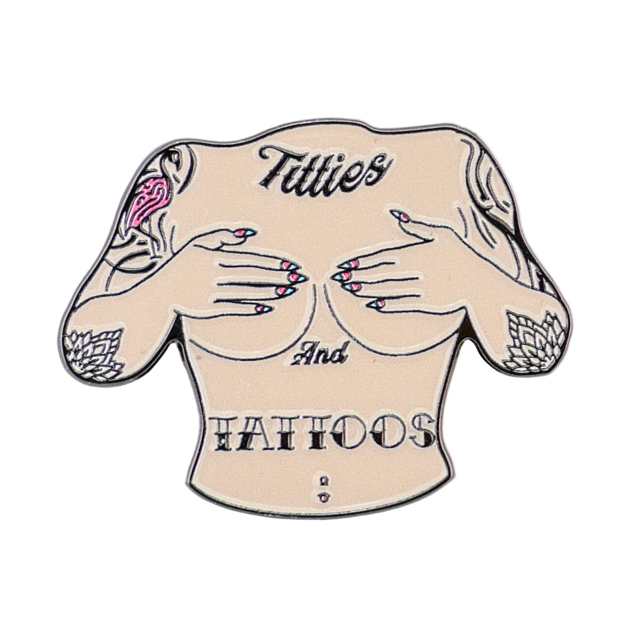 Titties & Tattoos Ball Marker