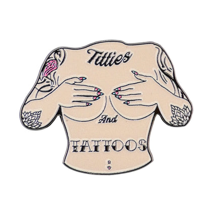 Titties & Tattoos Ball Marker