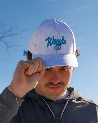Waggle Low-Profile Snapback Hat - Tropic Breeze
