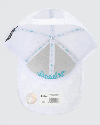Waggle Low-Profile Snapback Hat - Tropic Breeze