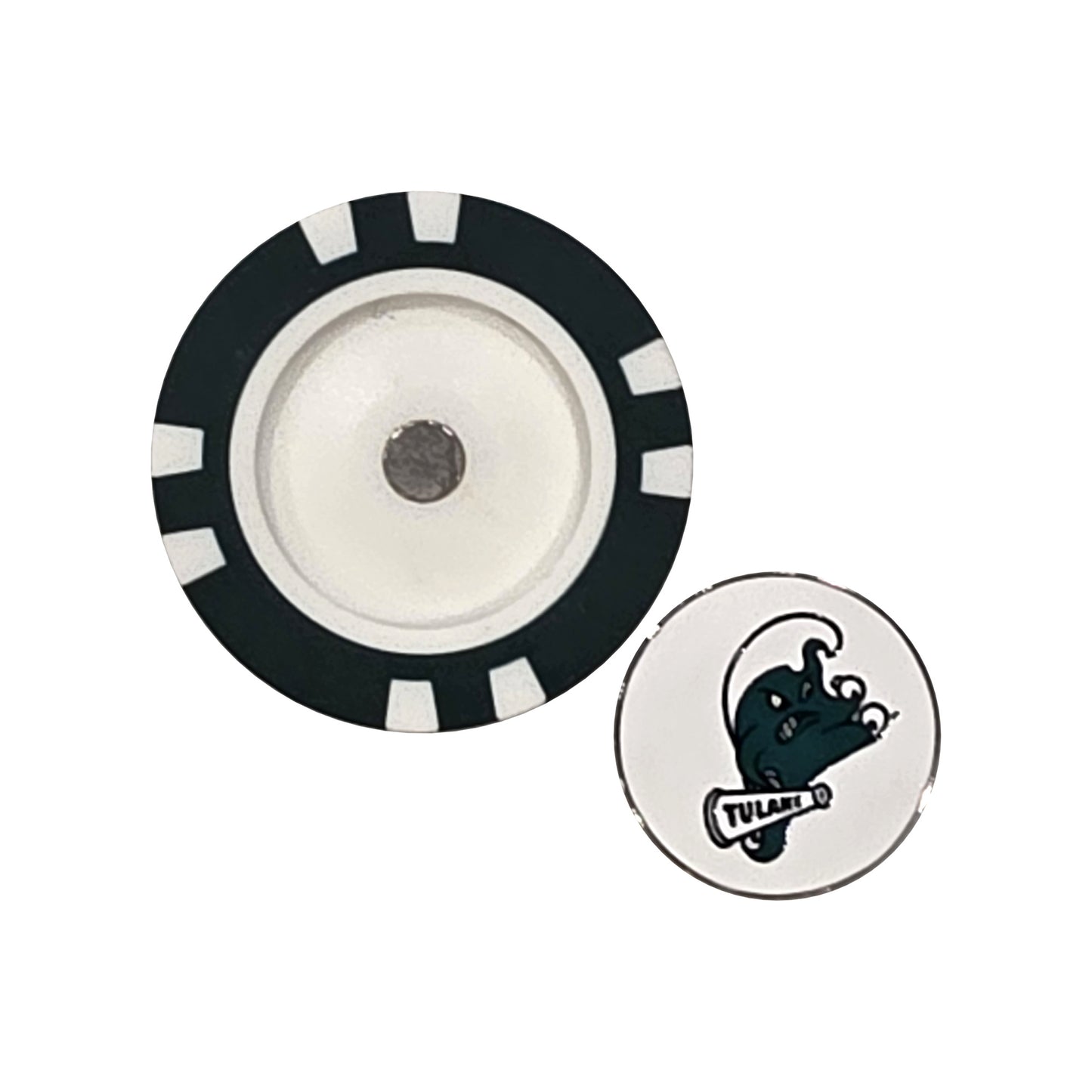 Tulane Green Wave Golf Chip Ball Marker