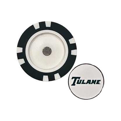 Tulane Green Wave Golf Chip Ball Marker