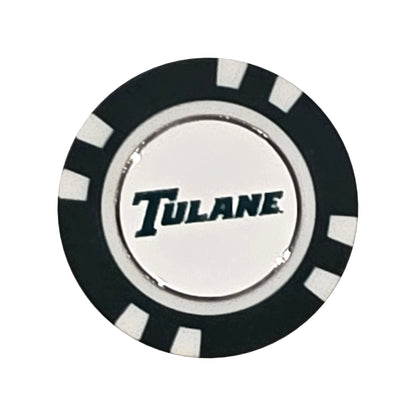 Tulane Green Wave Golf Chip Ball Marker