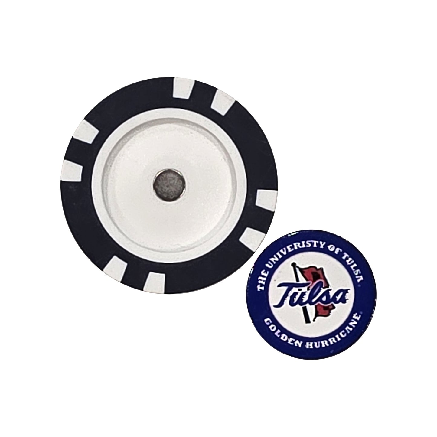 Tulsa Golden Hurricane Golf Chip Ball Marker