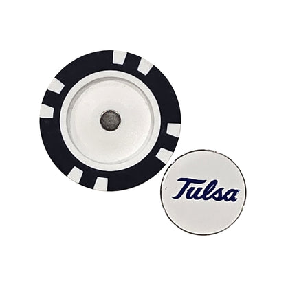 Tulsa Golden Hurricane Golf Chip Ball Marker