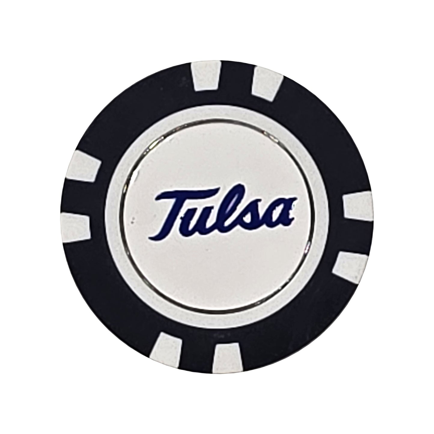 Tulsa Golden Hurricane Golf Chip Ball Marker