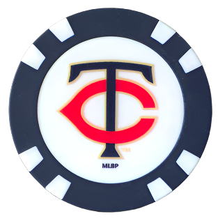 Officially Licensed Minnesota Twins Poker Chip Ball Marker