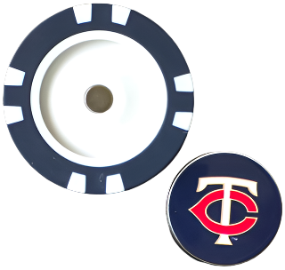 Officially Licensed Minnesota Twins Poker Chip Ball Marker