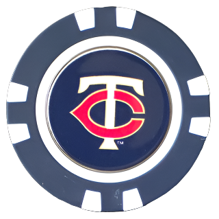 Officially Licensed Minnesota Twins Poker Chip Ball Marker