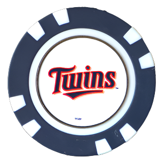 Officially Licensed Minnesota Twins Poker Chip Ball Marker