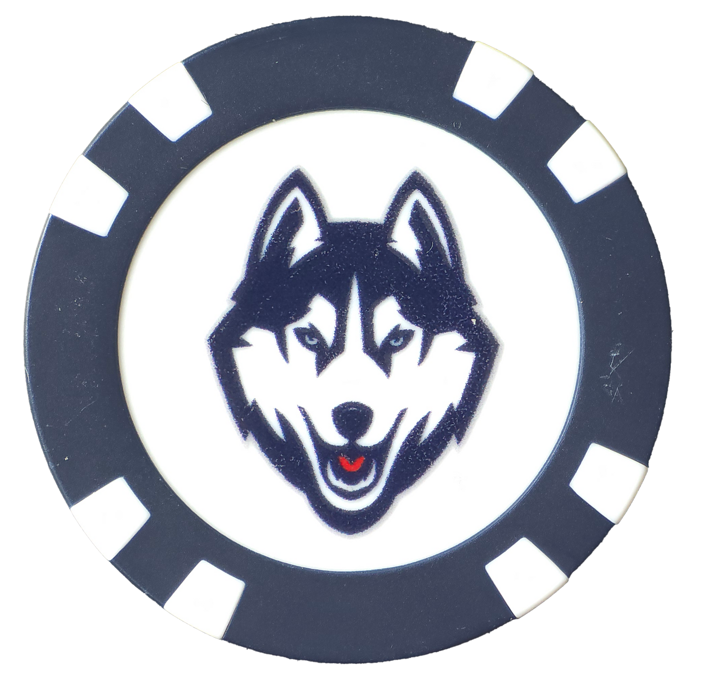 Officially Licensed UConn Huskies Poker Chip Ball Marker