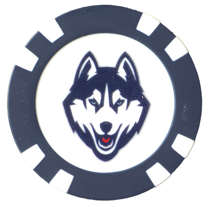 Officially Licensed UConn Huskies Poker Chip Ball Marker