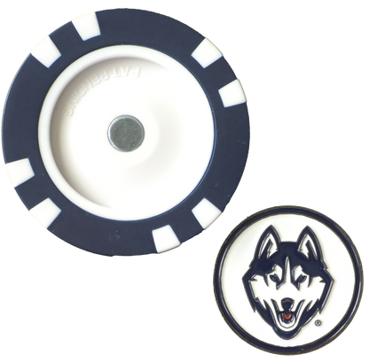 Officially Licensed UConn Huskies Poker Chip Ball Marker